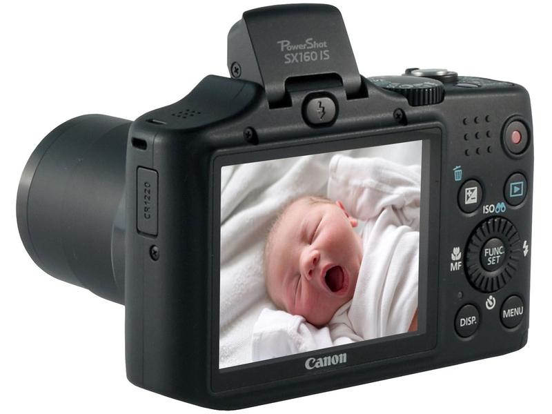 Câmera Digital Canon PowerShot SX160 IS 16MP - Filma em HD Zoom